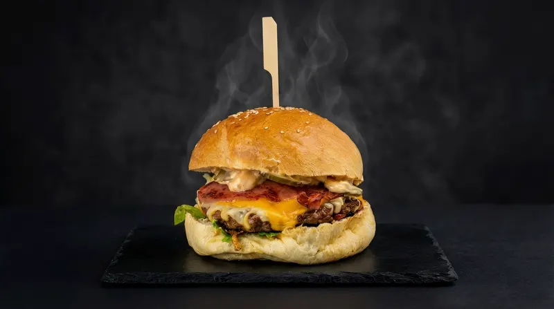 Burgers maison Food By Night au steak du boucher