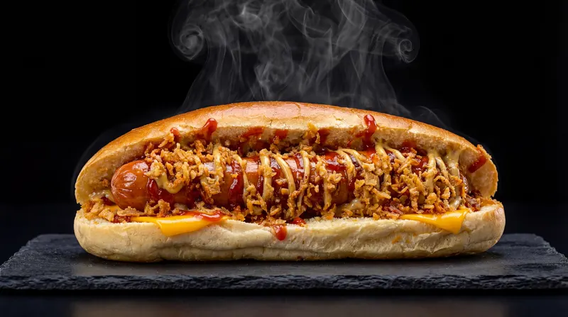Hot-dog et hot-chicken maison de Food By Night
